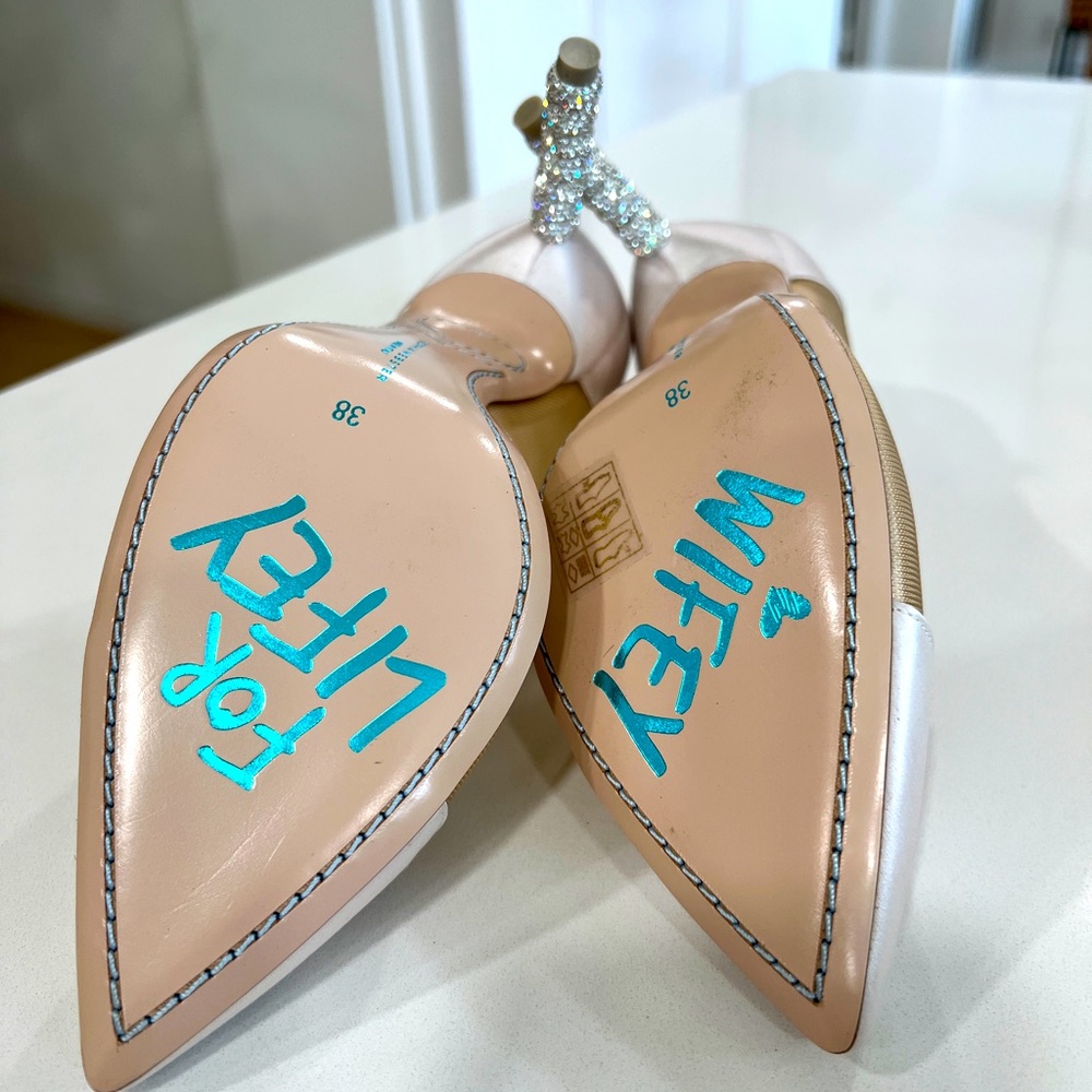 Authentic Sophia Webster Jasmine Crystal Mid Pump-38